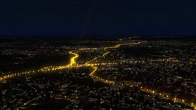 FSX Steam Edition: Night Environment: Sweden Add-On