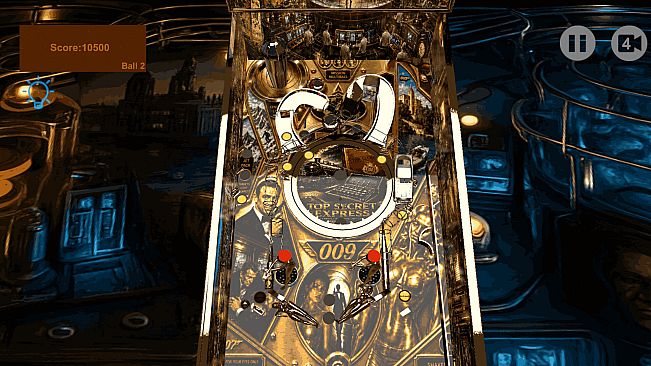 Pinball: Secret Agent World in Peril