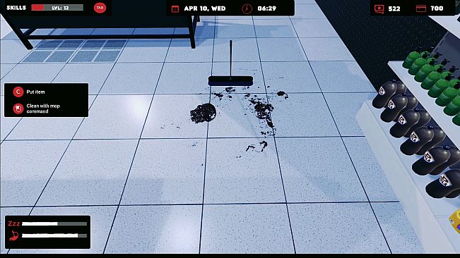 Supermarket Surviving Simulator