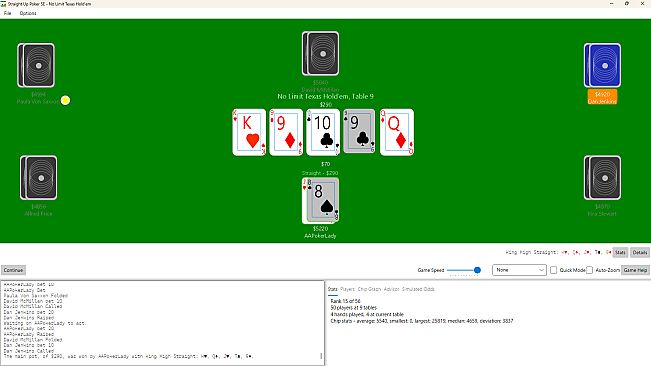 Straight Up Poker SE