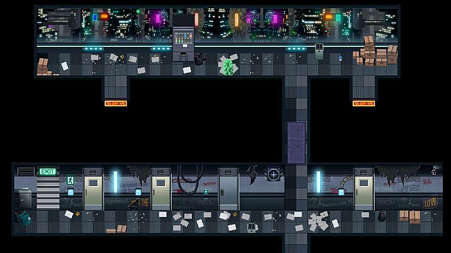RPG Maker MZ - Winlu Cyberpunk Tileset - Interior