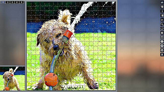 Pixel Puzzles Illustrations & Anime - Jigsaw Pack: Little Dogs