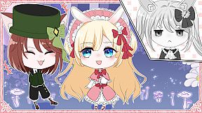 Bunny Alice in Wonderland