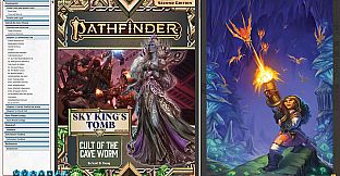 Fantasy Grounds - Pathfinder 2 RPG - Sky King's Tomb AP 2: Cult of the Cave Worm
