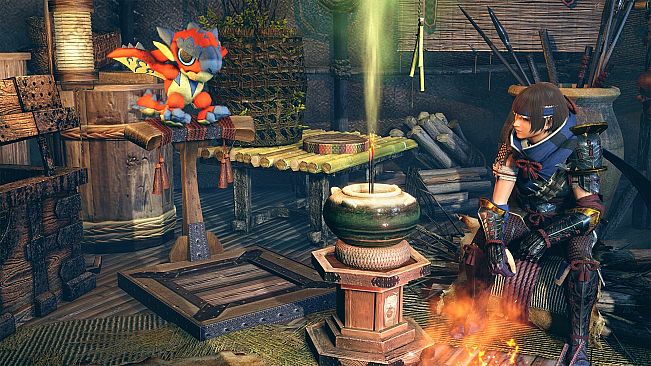 Monster Hunter Rise - "Stuffed Rathalos" Hunter layered weapon (Great Sword)