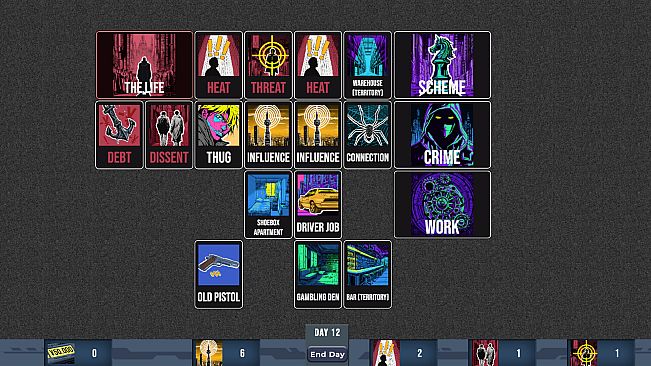 MafiaPunk: A Card Sim