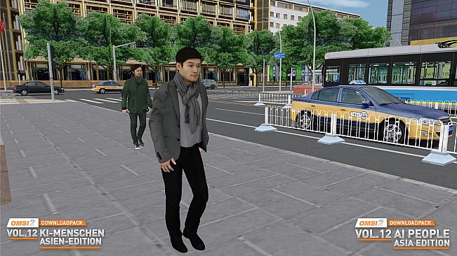 OMSI 2 Add-on Downloadpack Vol. 12 - AI People - Asia Edition