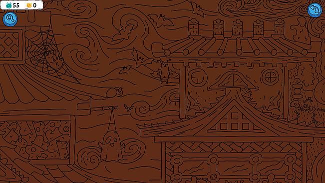 Hidden Capybaras with Orange and Pumpkins: Spooky Halloween Edition