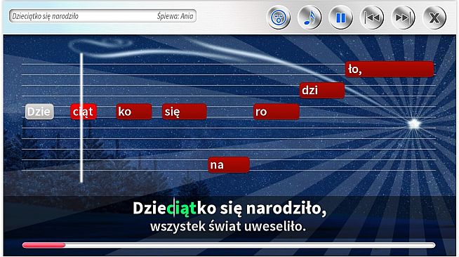 Zabawa Karaoke - kolędy