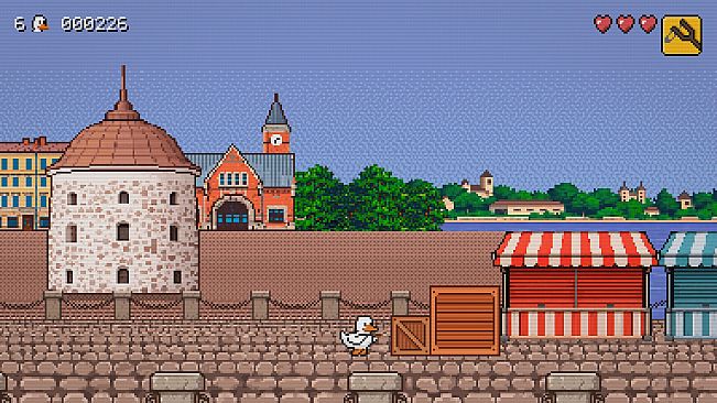 Two Happy Geese