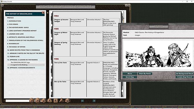 Fantasy Grounds - D&D Classics: The History of Dragonlance