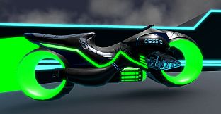 Qbike: Cyberpunk Motorcycles