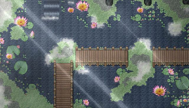 RPG Maker MZ - KR Haunted Swamp Tileset
