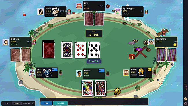 Hold'em Fold'em Poker - Worlds Away