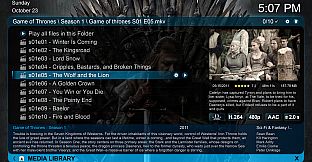 Zoom Player - 4K fullscreen navigation skin