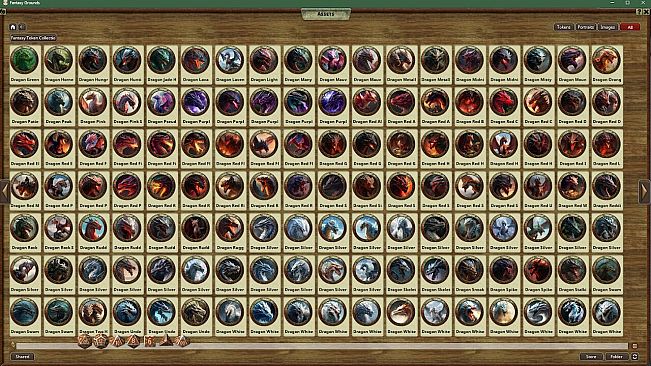 Fantasy Grounds - Fantasy Token Collection - Dragon 01