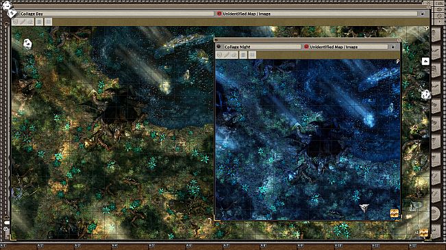Fantasy Grounds -  Black Scroll Games - Forest of Fallen Giants (Map Pack)