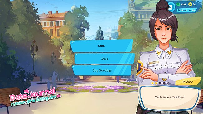 DateJournal: Russian Girls Dating Sim