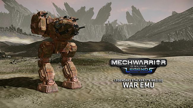 MechWarrior Online - War Emu Legendary Mech Pack