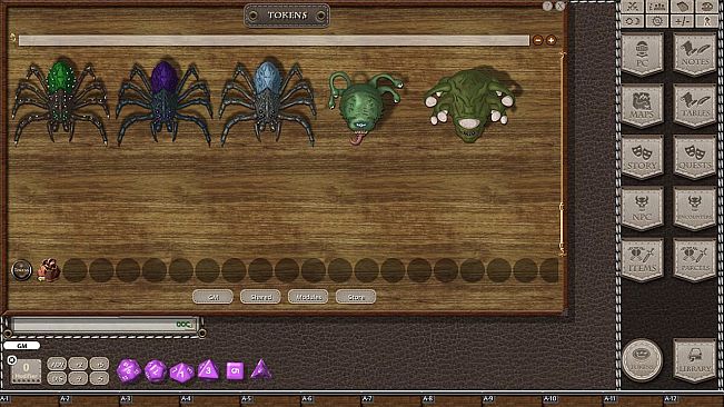 Fantasy Grounds - Jans Token Pack 07 - Under the Dark 1