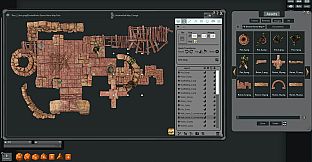 Fantasy Grounds - FG Desert Ruins Map Pack