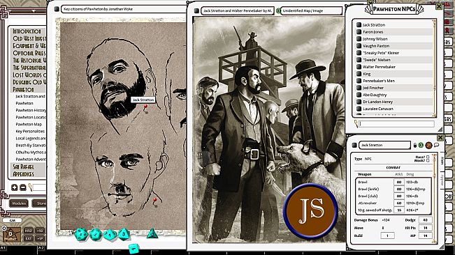 Fantasy Grounds - Down Darker Trails (CoC7E)