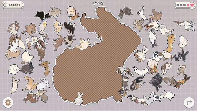 Bunnies Huddled Together