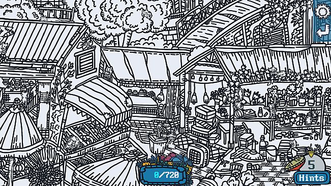 Hidden Cats In Street Market