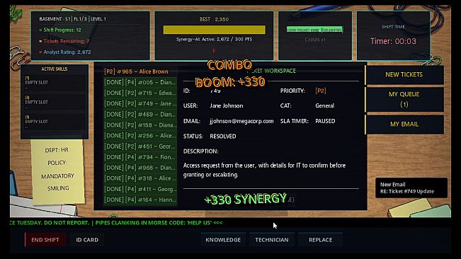 Service Desk Sim