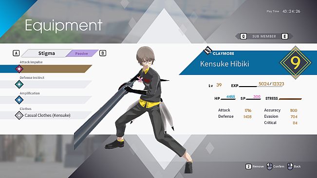 The Caligula Effect: Overdose - Casual Clothes Costume Set