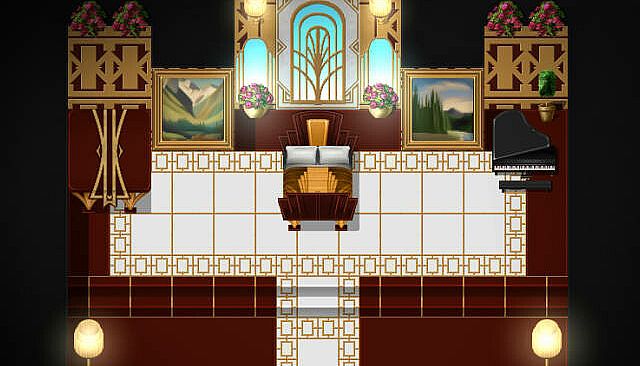 RPG Maker MZ - KR Art Deco Interiors Tileset