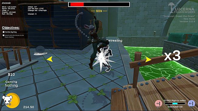 Scraptail: Down the Drain