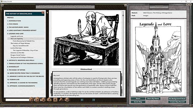 Fantasy Grounds - D&D Classics: The History of Dragonlance