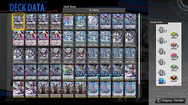 Cardfight!! Vanguard DD: Additional Card Set Vol.8 D-SS04「Stride Deckset Messiah」