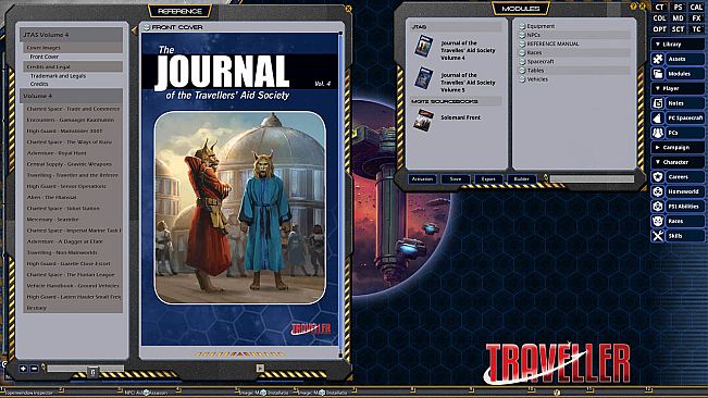 Fantasy Grounds - Journal of the Travellers' Aid Society Volume 4