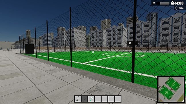 Football Pitch and Arcade Simulator