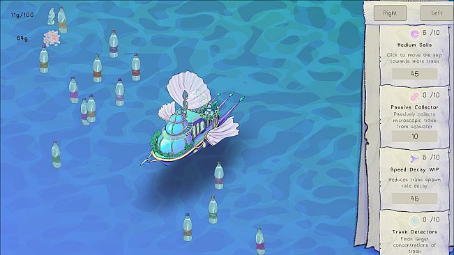 Ocean Cleaner Idle