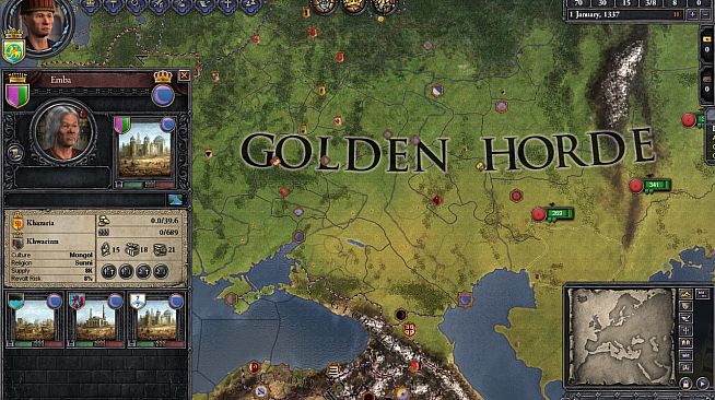 Crusader Kings II: Mongol Faces