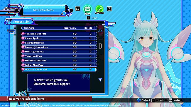 Neptunia Virtual Stars - Deluxe Item Pack