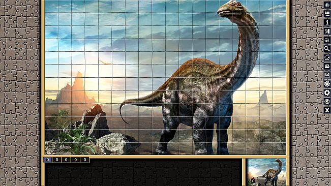 Pixel Puzzles Illustrations & Anime - Jigsaw Pack: Dinosaurs