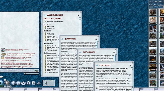 Fantasy Grounds - Hellfrost: Descent Into Madness (Savage Worlds)