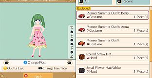 Frontier Summer Clothes Set - WorldNeverland - Daily Life in the Elnea Kingdom - Another Life Adventure