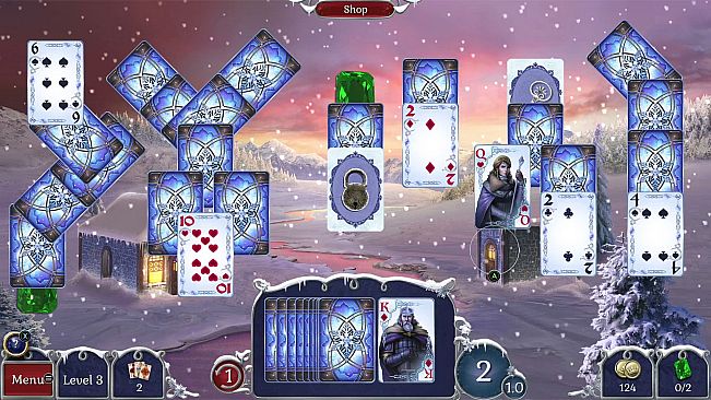 Jewel Match Solitaire: Winterscapes