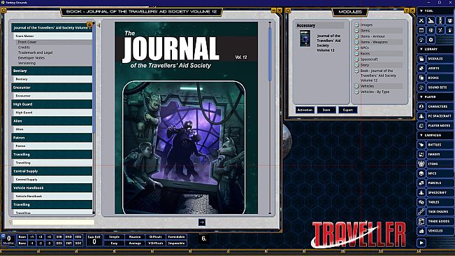 Fantasy Grounds - Traveller - Journal of the Travellers' Aid Society Volume 12