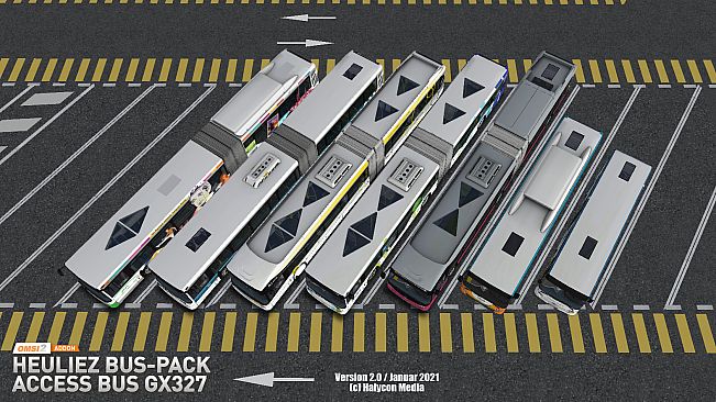 OMSI 2 Add-on Heuliez Bus-Pack Access Bus GX327