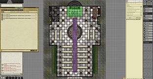 Fantasy Grounds - Pathfinder RPG - Pathfinder Flip-Mat - Classic Cathedral