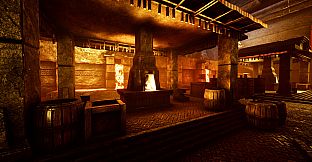 RPGScenery - Dwarven Hall Scene