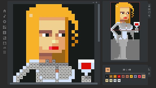 Coloring Game: Pixel