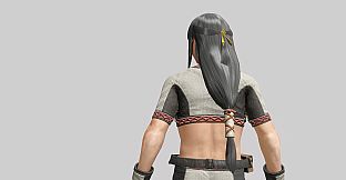 Monster Hunter Rise - "Minoto Long" hairstyle