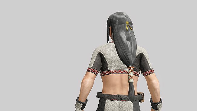 Monster Hunter Rise - "Minoto Long" hairstyle